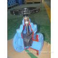 Resilient Seated Gate Valve Gate Valve with Handwheel 1/4 Profile Manufactory